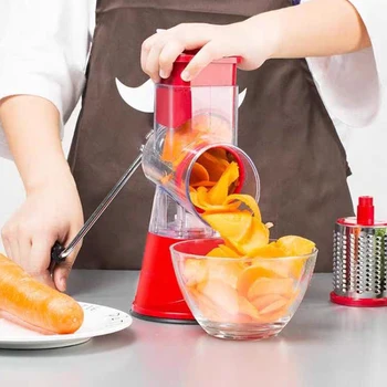 Latest Manual Multifunctional Round Mandoline Slicer Potato Cheese Kitchen Gadgets multi kitchena grater Vegetable Cutter Slicer
Latest Manual Multifunctional Round Mandoline Slicer Potato Cheese Kitchen Gadgets multi kitchena grater Vegetable Cutter Slicer