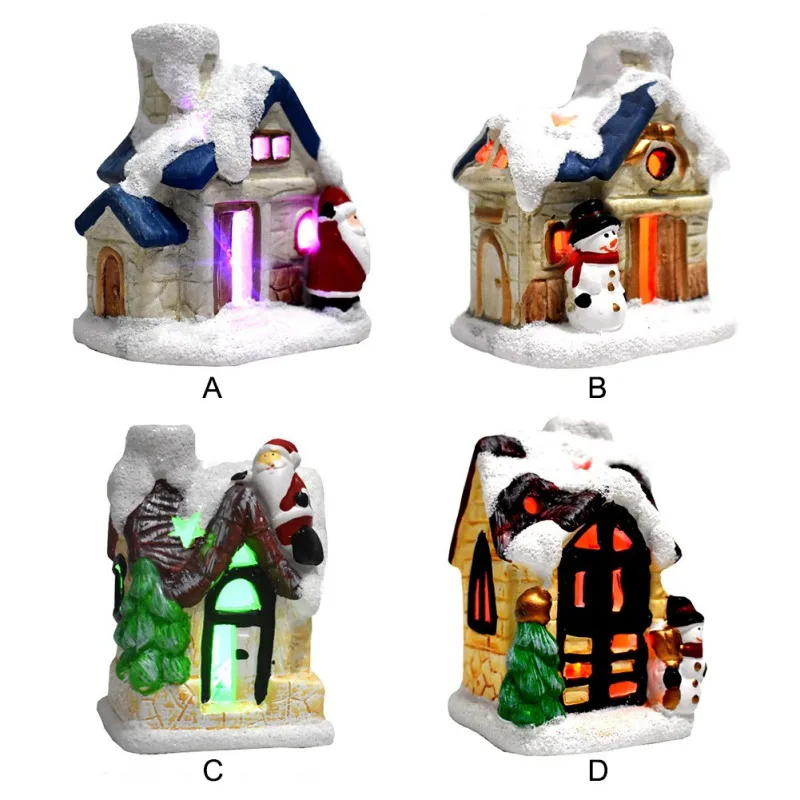 Resin Christmas Scene Village Houses Town With Clorful Flashing LED Light Battery Operate Christmas Ornamnet
Resin Christmas Scene Village Houses Town With Clorful Flashing LED Light Battery Operate Christmas Ornamnet