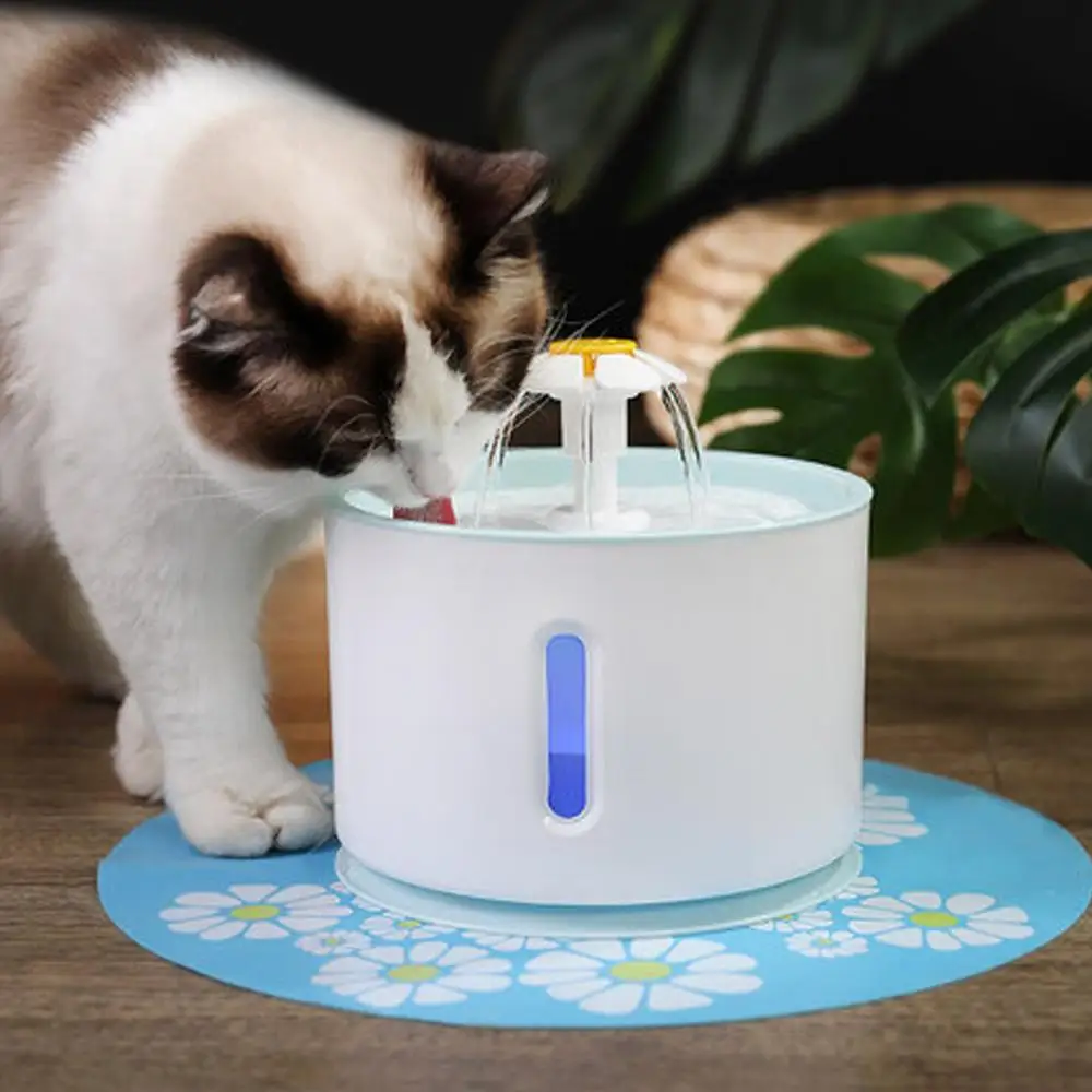 2.4L Automatic Pet Cat Water Fountain with LED Electric USB Dog Cat Pet Mute Drinker Feeder Bowl Pet Drinking Fountain Dispenser
2.4L Automatic Pet Cat Water Fountain with LED Electric USB Dog Cat Pet Mute Drinker Feeder Bowl Pet Drinking Fountain Dispenser