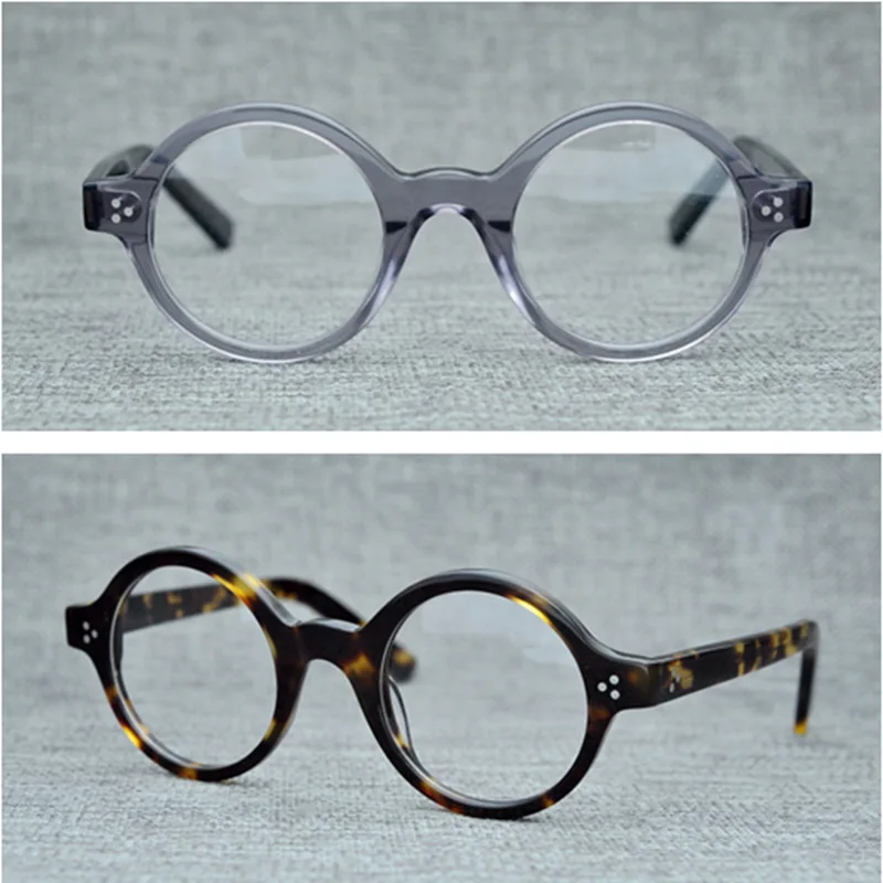 Acetate Vintage Johnny Depp Galsses Men Women Retro Round Eyeglasses Frame Clear Myopia Optical Prescription Frame Eyewear Gafas
Acetate Vintage Johnny Depp Galsses Men Women Retro Round Eyeglasses Frame Clear Myopia Optical Prescription Frame Eyewear Gafas