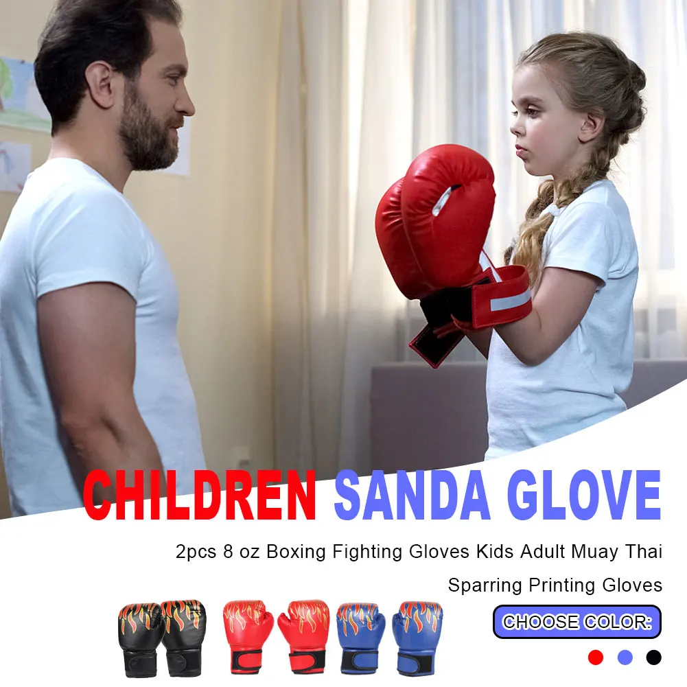 3 Colors Kids Children Boxing Gloves Professional Flame Mesh Breathable PU Leather Flame Gloves Sanda Boxing Training Glove
3 Colors Kids Children Boxing Gloves Professional Flame Mesh Breathable PU Leather Flame Gloves Sanda Boxing Training Glove