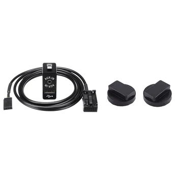 1 Pcs Car Aux Usb Port 12 Pin Bluetooth Interface Switch Panel Music Adapter & 1 Pcs Automobile Rubber Jack Pad
1 Pcs Car Aux Usb Port 12 Pin Bluetooth Interface Switch Panel Music Adapter & 1 Pcs Automobile Rubber Jack Pad