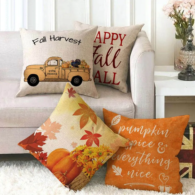 Fall Theme Pillow Covers Halloween Pumpkin Maple Leaf Theme Pillow Case Decorative Throw Pillow Covers For Sofa Couch Home Decor
Fall Theme Pillow Covers Halloween Pumpkin Maple Leaf Theme Pillow Case Decorative Throw Pillow Covers For Sofa Couch Home Decor