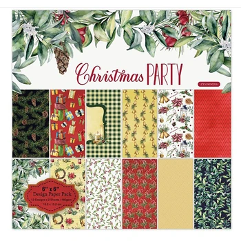 24 Sheets 6"x6" Christmas Day Patterned Paper Pad Scrapbooking Paper Pack Handmade Paper Craft Background Pad Alinacraft
24 Sheets 6"x6" Christmas Day Patterned Paper Pad Scrapbooking Paper Pack Handmade Paper Craft Background Pad Alinacraft