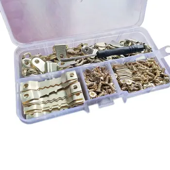 200pcs/set D Ring Picture Photo Oil Painting Frame Sawtooth Hanger Hook Screws With Screwdriver Kits Mounted Accessories Tool 
200pcs/set D Ring Picture Photo Oil Painting Frame Sawtooth Hanger Hook Screws With Screwdriver Kits Mounted Accessories Tool