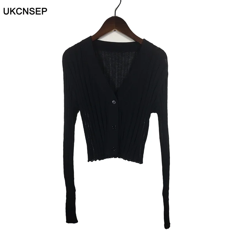 Spring Newly Patchwork Women Cardigans 2020 Fashion Slim Ladies Knitted Sweater Long Sleeve Buttons Sweater 
Spring Newly Patchwork Women Cardigans 2020 Fashion Slim Ladies Knitted Sweater Long Sleeve Buttons Sweater