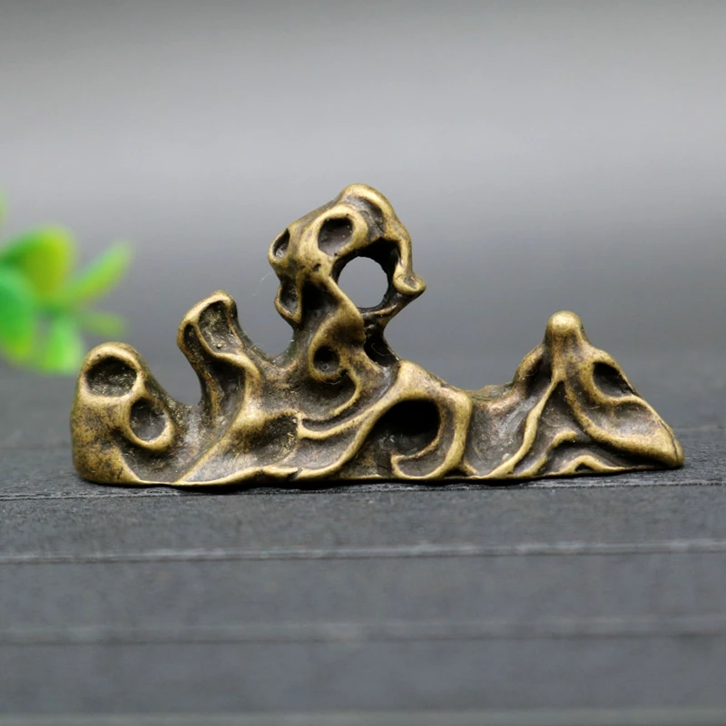 Mountain pen holder solid brass rockery Mini penholder stationery tabletop decoration creative Paperweight
Mountain pen holder solid brass rockery Mini penholder stationery tabletop decoration creative Paperweight