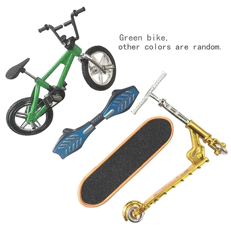 Generic Mini Finger Skateboarding Fingerboard BMX Bicycle Skate Boards