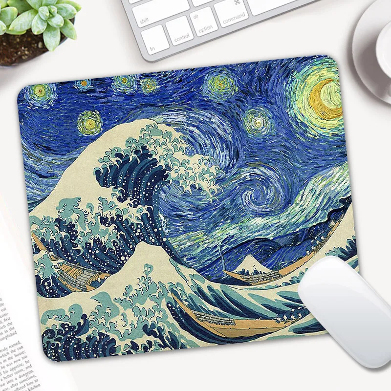 Waving Gaming Mouse Pad Gamer Computer Mousepad Van Gogh Arting Game Keyboard Mice Mat
Waving Gaming Mouse Pad Gamer Computer Mousepad Van Gogh Arting Game Keyboard Mice Mat