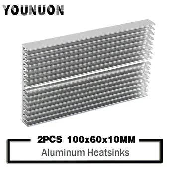 2PCS YOUNUON 100x60x10mm Aluminum Heat Sink Cooler Radiator for Computer Cooling Accessories for IC LED
2PCS YOUNUON 100x60x10mm Aluminum Heat Sink Cooler Radiator for Computer Cooling Accessories for IC LED
