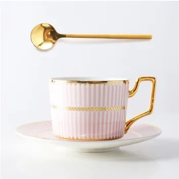 Ceramic Coffee Cup Follow pattern European Style Cappuccino Cups For Latte Mocha Tea Coffee Cup With Saucer
Ceramic Coffee Cup Follow pattern European Style Cappuccino Cups For Latte Mocha Tea Coffee Cup With Saucer