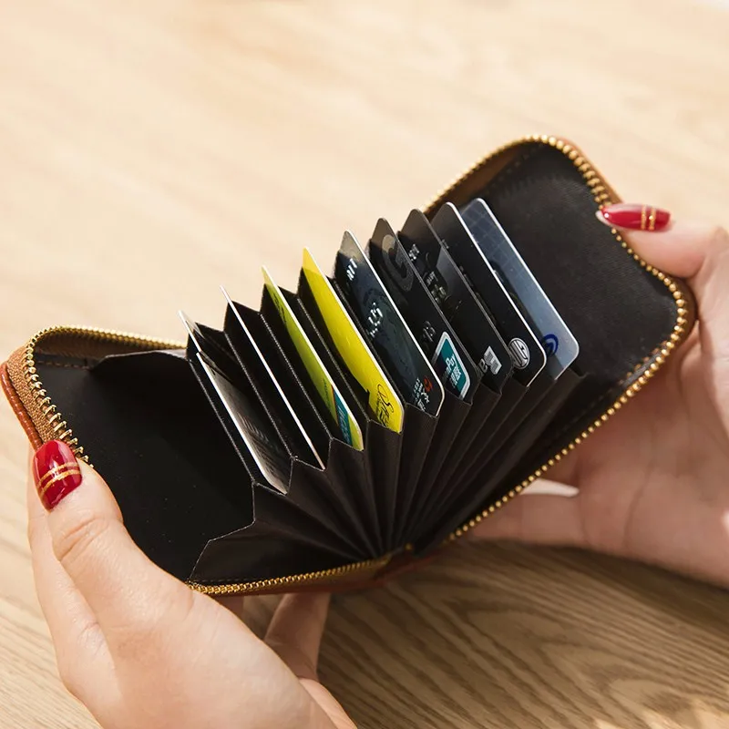 Accordion card bag fashion simple multi card position vertical men's and women's universal zero wallet business card bag
Accordion card bag fashion simple multi card position vertical men's and women's universal zero wallet business card bag