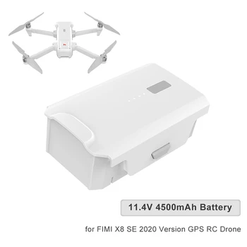 11.4V 4500mAh Battery 35mins Flight Time for FIMI X8 SE 2020 Version GPS RC Drone High Capacity RC Quadcopter Battery
11.4V 4500mAh Battery 35mins Flight Time for FIMI X8 SE 2020 Version GPS RC Drone High Capacity RC Quadcopter Battery