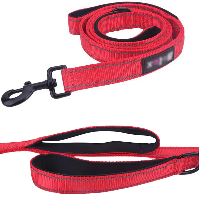 Heavy Dog Leash Dog Collar Control Nylon Dog Leash Safety Training Double Handles Lead for Dog Leash оводок для собак
Heavy Dog Leash Dog Collar Control Nylon Dog Leash Safety Training Double Handles Lead for Dog Leash оводок для собак