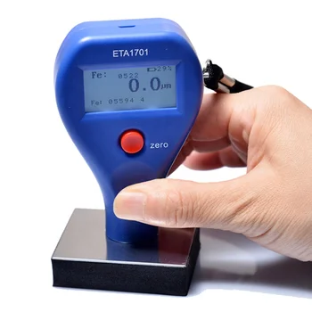 USB Connection and Data Storage Film Thickness Tester Eta 1701, Coating Thickness Measurement Principle
USB Connection and Data Storage Film Thickness Tester Eta 1701, Coating Thickness Measurement Principle