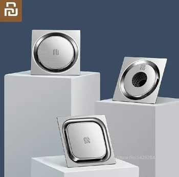 Xiaomi NEW vortex 304 stainless steel floor drain Quick dry drainage Anti-blocking Filter Floor Cover Shower Room kitchen Drain
Xiaomi NEW vortex 304 stainless steel floor drain Quick dry drainage Anti-blocking Filter Floor Cover Shower Room kitchen Drain