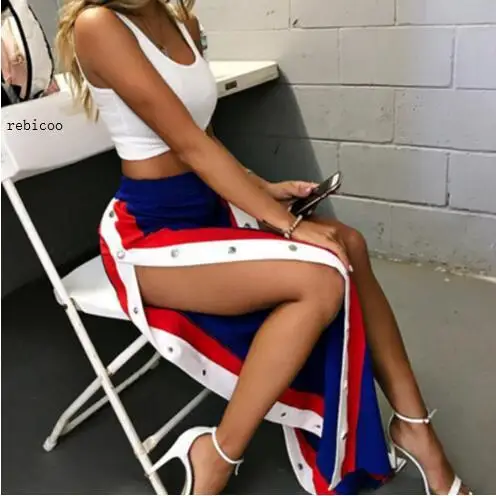 Women Cut off Split Side Long Pants Buttons Wide Leg Jogger Casual Fashion Trousers 2019 Summer
Women Cut off Split Side Long Pants Buttons Wide Leg Jogger Casual Fashion Trousers 2019 Summer