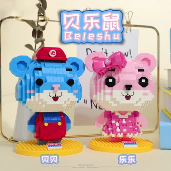 Mini Cartoon Rat Diamond Building Blocks Anime Animal Figures Model Kit Miniature Bricks DIY Assembly Toys For Kids Gift 18163
Mini Cartoon Rat Diamond Building Blocks Anime Animal Figures Model Kit Miniature Bricks DIY Assembly Toys For Kids Gift 18163