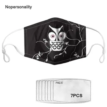 Nopersonality Cute Unisex Owl Print Face Mask for Women Men Reusable Kids Mouth Mask with 7Pcs Filter Windproof Mouth Muffle
Nopersonality Cute Unisex Owl Print Face Mask for Women Men Reusable Kids Mouth Mask with 7Pcs Filter Windproof Mouth Muffle