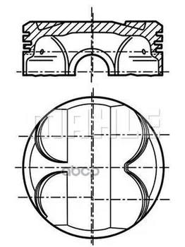 Piston, Kit Mahle/Knecht art. 081pi00101000 
Piston, Kit Mahle/Knecht art. 081pi00101000