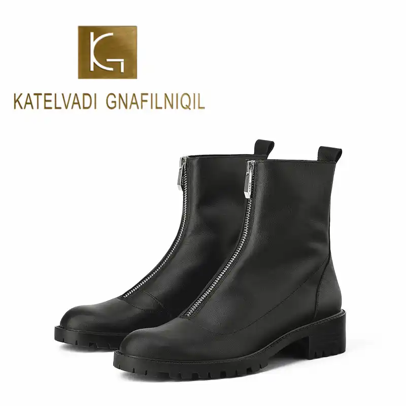 KATELVADI Fashion Ankle Boots Winter 