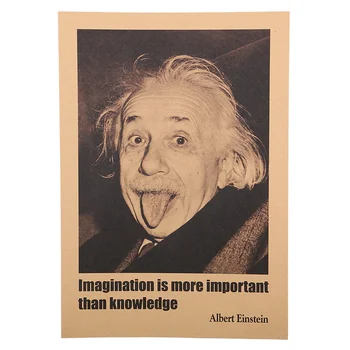 Mural Albert Einstein One Piece Poster Vintage Imagination Is More Important Than Knowledge Wall Sticker muurstickers
Mural Albert Einstein One Piece Poster Vintage Imagination Is More Important Than Knowledge Wall Sticker muurstickers
