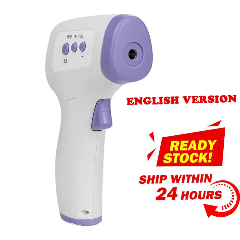 Baby Forehead Thermometer Digital LED Fast Accurate Measurement Household Non-contact Infrared Thermometer English Version
Baby Forehead Thermometer Digital LED Fast Accurate Measurement Household Non-contact Infrared Thermometer English Version