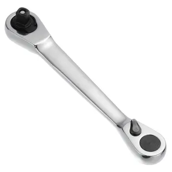 Mini 72-Tooth Ratchet Socket Wrench 1/4 Hex Bit Socket Wrench Spanner Bit Driver Screwdriver Repair Tool Hand Tool 1 Piece
Mini 72-Tooth Ratchet Socket Wrench 1/4 Hex Bit Socket Wrench Spanner Bit Driver Screwdriver Repair Tool Hand Tool 1 Piece