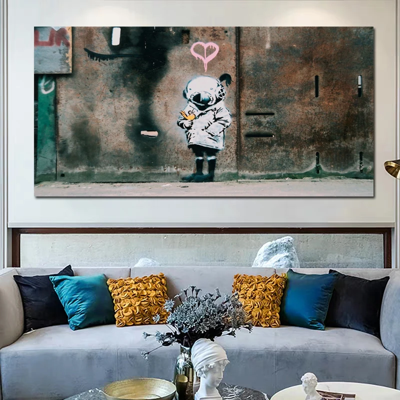 Street Art Bird Stopped On Abstract Girl Hand Canvas Painting Modern Wall Art Posters Pictures For Home Living Room Decoration
Street Art Bird Stopped On Abstract Girl Hand Canvas Painting Modern Wall Art Posters Pictures For Home Living Room Decoration