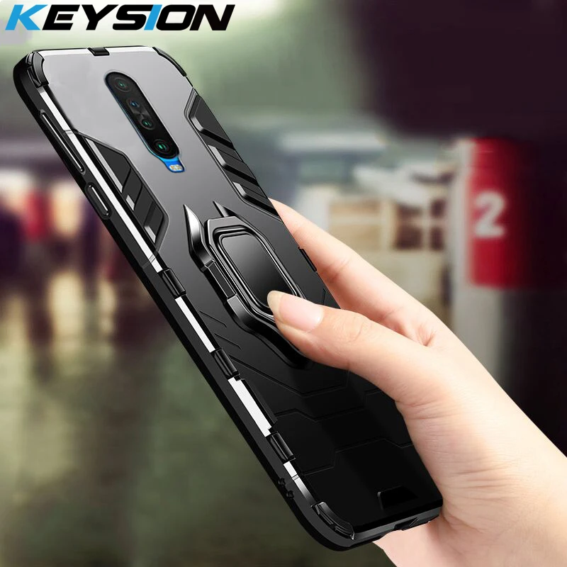 KEYSION Shockproof Armor Case for Xiaomi Redmi K30 Holder Car Ring Phone Back Cover for Redmi K30 5G K20 Note 8 Pro 8T 8 8A 7 7A
KEYSION Shockproof Armor Case for Xiaomi Redmi K30 Holder Car Ring Phone Back Cover for Redmi K30 5G K20 Note 8 Pro 8T 8 8A 7 7A