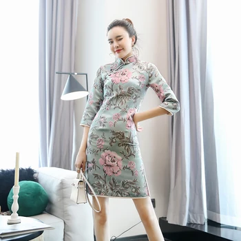 2020 chinese style boutique modern party dress evening cheongsams chinese traditional cheongsam embroidery dress
2020 chinese style boutique modern party dress evening cheongsams chinese traditional cheongsam embroidery dress