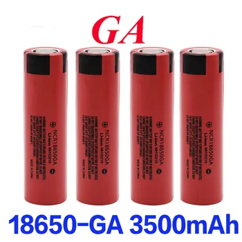 18650 Original NCR 18650GA 30A discharge 3.7V 3500mAh 18650 rechargeable battery for toy flashlight flat-top lithium battery
18650 Original NCR 18650GA 30A discharge 3.7V 3500mAh 18650 rechargeable battery for toy flashlight flat-top lithium battery
