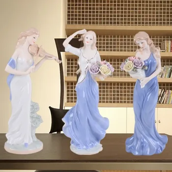 Home Furnishing Crafts Decoration Western Porcelain handicraft Ornament Wedding Gift Europe Ceramic Beauty Figurines
Home Furnishing Crafts Decoration Western Porcelain handicraft Ornament Wedding Gift Europe Ceramic Beauty Figurines