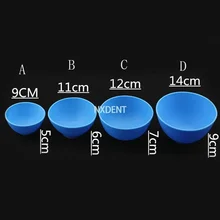 

1pcs Dental Rubber Mixing Bowl Plastic Flexible Medical Lab Silicon Bowl For Oral Hygiene Dentistry Tools Dental Supplies