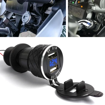 12V-24V 4.2A Motorcycle Waterproof Dual USB Charger BMW Motorcycle F800 F650 F700 R1200 GS R1200RT EU Plug
12V-24V 4.2A Motorcycle Waterproof Dual USB Charger BMW Motorcycle F800 F650 F700 R1200 GS R1200RT EU Plug