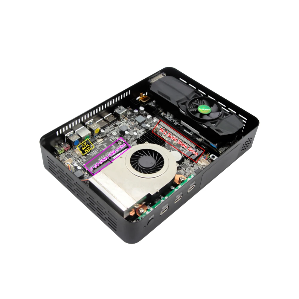 2019 новейший игровой ПК i5 9400F 6 ядер потоков Nvidia GTX 1050TI 4 Гб мини компьютер 2 * DDR4 2666
