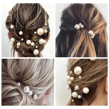 Pearl U-shaped Hairpin Disc Hair Pearl Hairpin Bridal Headdress Makeup Styling Tools Simple And Generous Pearl Hairpin TSLM1
Pearl U-shaped Hairpin Disc Hair Pearl Hairpin Bridal Headdress Makeup Styling Tools Simple And Generous Pearl Hairpin TSLM1