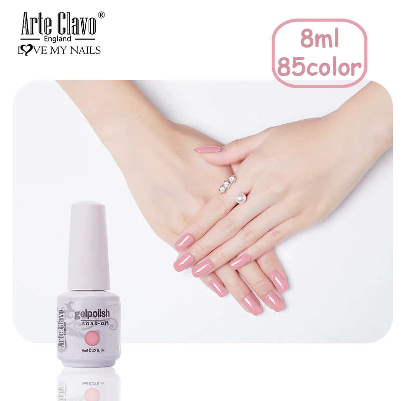 Arte Clavo 85 Color 8ml Nail Gel Polish LED Vernis Matt Top UV Gellak Nail Primer Soak Off Nail Art Gel Varnish Lacquer Manicure
Arte Clavo 85 Color 8ml Nail Gel Polish LED Vernis Matt Top UV Gellak Nail Primer Soak Off Nail Art Gel Varnish Lacquer Manicure
