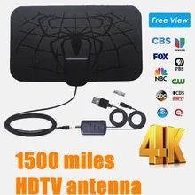 hengshanlao Indoor 1500 Miles Digital Antena TV Aerial Amplified HDTV Antenna 4K DVB-T2 Freeview isdb-tb Local Channel Broadcast
hengshanlao Indoor 1500 Miles Digital Antena TV Aerial Amplified HDTV Antenna 4K DVB-T2 Freeview isdb-tb Local Channel Broadcast