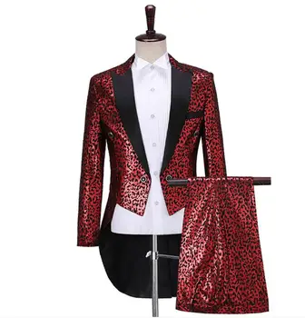 Men's Magician Leopard Tuxedo Set Fashion Command Stage Bel Canto Live Jazz Dance Performance costumes wedding suits for men !
Men's Magician Leopard Tuxedo Set Fashion Command Stage Bel Canto Live Jazz Dance Performance costumes wedding suits for men !