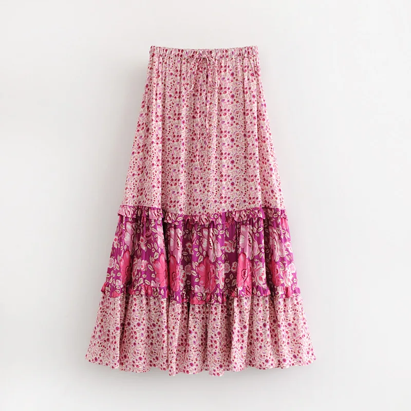2018 Western Style Spring And Summer WOMEN'S Dress New Style Red Leaves for Cotton Printed Skirt
2018 Western Style Spring And Summer WOMEN'S Dress New Style Red Leaves for Cotton Printed Skirt