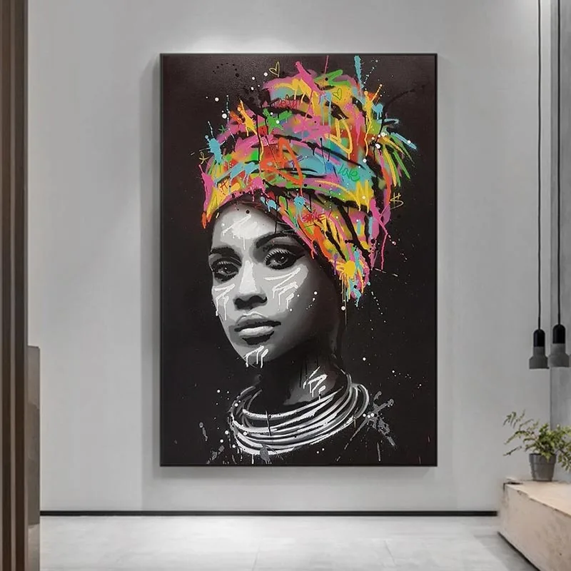 African Woman Nude Canvas Paintings On The Wall Art Posters And Prints Black Girl Graffiti Art Pictures Cuadros Decoration
African Woman Nude Canvas Paintings On The Wall Art Posters And Prints Black Girl Graffiti Art Pictures Cuadros Decoration