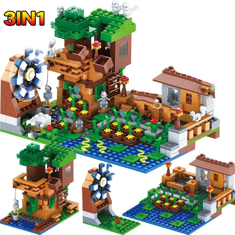 Village Farm Windmill Post 3IN1 My World Series Building Blocks Compatible Enlightenment Toy for Children
Village Farm Windmill Post 3IN1 My World Series Building Blocks Compatible Enlightenment Toy for Children