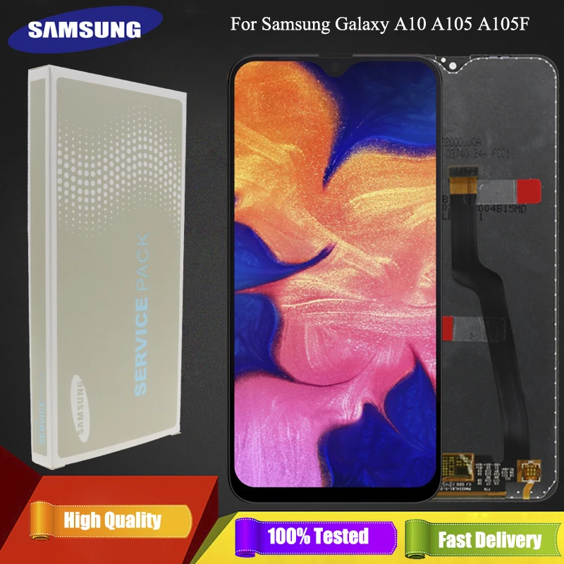 6.2" Original LCD For Samsung Galaxy A10 A105 A105F SM-A105F LCD Display Screen replacement Digitizer Assembly+service package
6.2" Original LCD For Samsung Galaxy A10 A105 A105F SM-A105F LCD Display Screen replacement Digitizer Assembly+service package