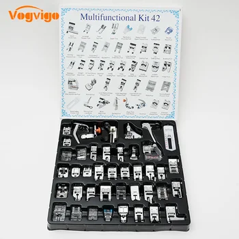 32/42 Sewing Machine Presser Foot Press Feet for Brother Singer Kit Braiding Blind Stitch Over Lock Zipper Ruler Multifunction
32/42 Sewing Machine Presser Foot Press Feet for Brother Singer Kit Braiding Blind Stitch Over Lock Zipper Ruler Multifunction