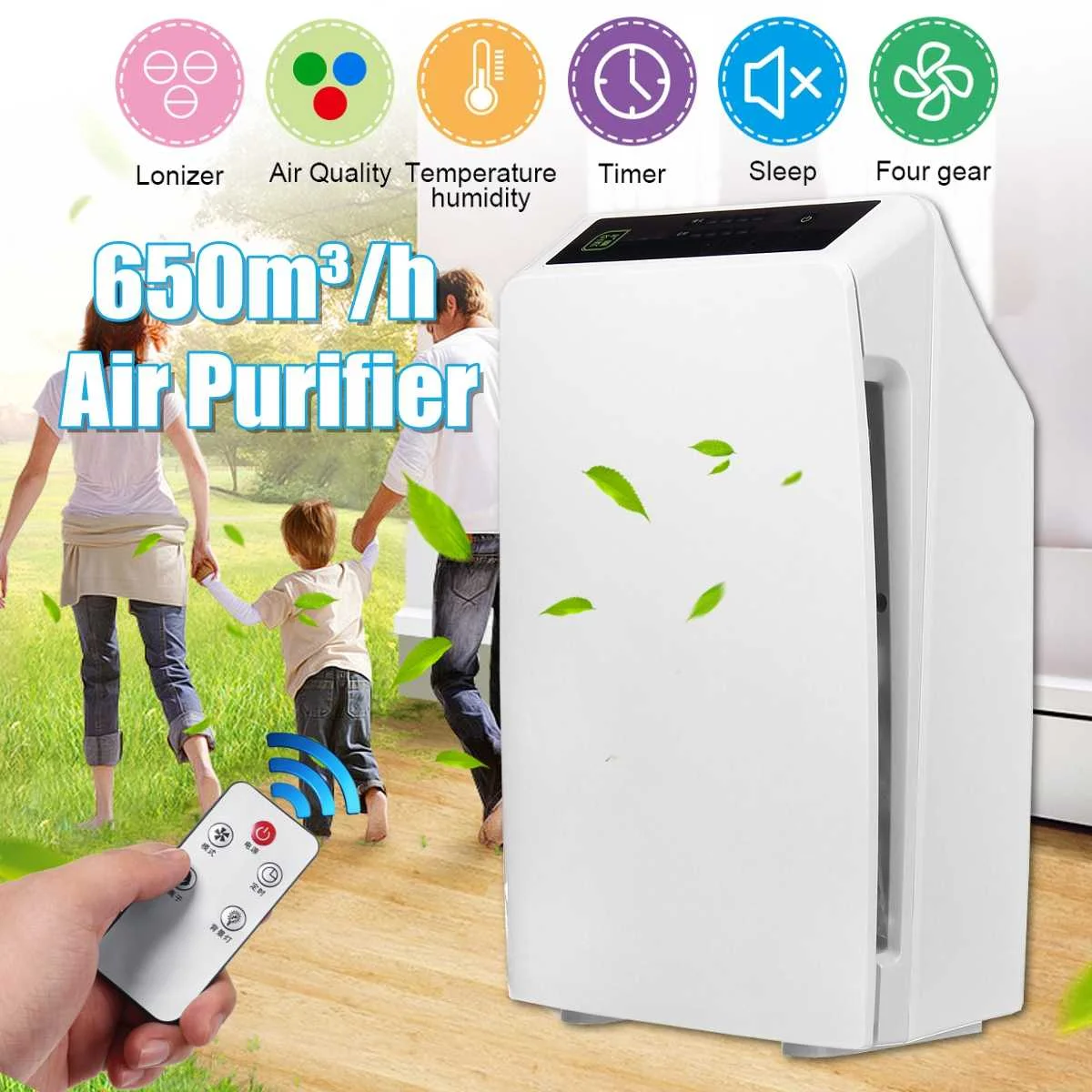 220V European standard air purifier home intelligent negative ion pm2.5 in addition to formaldehyde fog room air purifier
220V European standard air purifier home intelligent negative ion pm2.5 in addition to formaldehyde fog room air purifier