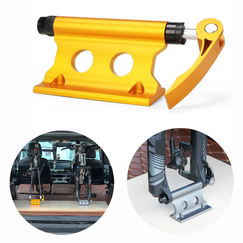 1 Set Bike Bicycle Car Roof Rack Carrier Quick Release Fork Lock Mount Racks High strength Stainless Alloy Front Wheel Hub
1 Set Bike Bicycle Car Roof Rack Carrier Quick Release Fork Lock Mount Racks High strength Stainless Alloy Front Wheel Hub