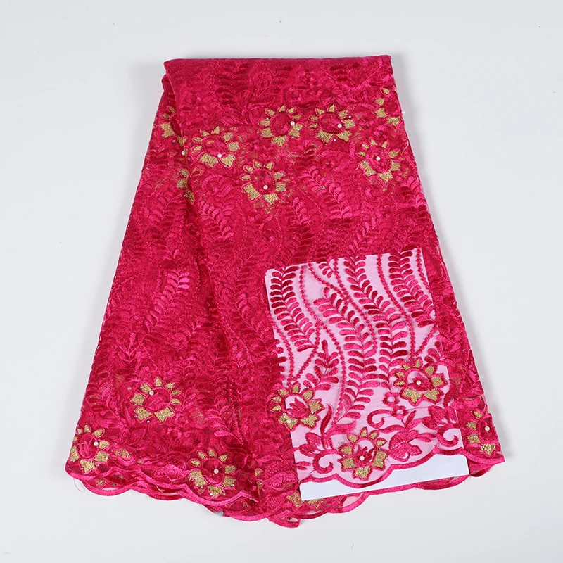 Burgundy 2019 Latest Nigerian African Tulle Lace Fabrics Beaded High Quality Mesh Lace Fabric For Sewing Wedding Dress Material
Burgundy 2019 Latest Nigerian African Tulle Lace Fabrics Beaded High Quality Mesh Lace Fabric For Sewing Wedding Dress Material