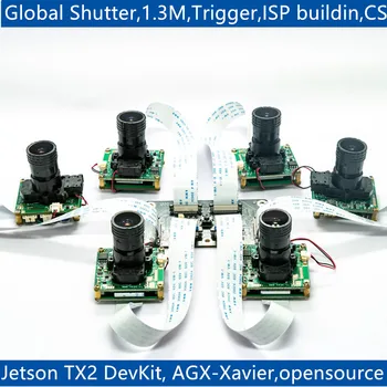 1.3MP Global Shutter MIPI CSI-2 Camera, CS-TX2-XAVIER-nCAM-SC132 for Jetson TX2 Devkit and Xavier
1.3MP Global Shutter MIPI CSI-2 Camera, CS-TX2-XAVIER-nCAM-SC132 for Jetson TX2 Devkit and Xavier