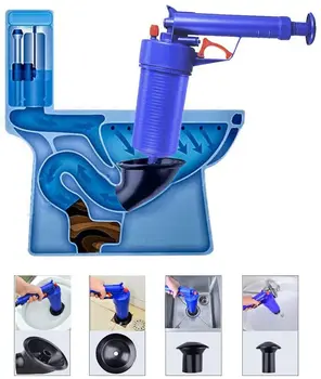 Air Power Drain Blaster Gun High-Pressure Powerful Manual Sink Plunger Opener Cleaner Pump For Bath Toilets Bathroom Show
Air Power Drain Blaster Gun High-Pressure Powerful Manual Sink Plunger Opener Cleaner Pump For Bath Toilets Bathroom Show